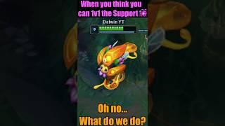 Support damage is very fair  #leagueoflegends #lol #lolmemes #gaming