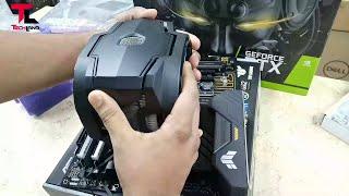 Installation Cooler Master MasterAir MA610P ARGB and Unboxing  Tech Land