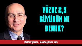 MAHFİ EĞİLMEZ YÜZDE 25 BÜYÜDÜK NE DEMEK?  - SESLİ KÖŞE YAZISI