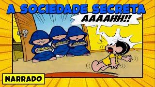 O clube secreto das meninas A IRMANDADE DO BISCOITO AMANTEIGADO  Quadrinhos da Mônica