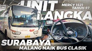 BERUNTUNG BANGET‼️ BISA MERASAKAN BUS TUA YANG SATU INI   Lanjut Malang with Po KALISARI Mercy1521