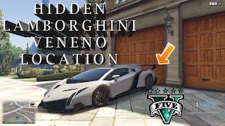 Gta 5 secret lamborghini veneno location hidden location