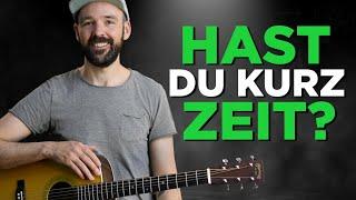 2 Songs in nur 8 Minuten lernen? Schau jetzt ins Video rein