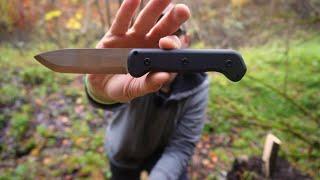 Nedfoss Berglöwe Scandi D2. Das neue Messer für Outdoor und Bushcraft