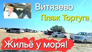 #Анапа Витязево 2024 Пляж Тортуга Как снять ЖИЛЬЁ у моря?