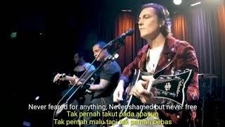 AVENGED SEVENFOLD - SO FAR AWAY LIVE ACOUSTIC + LIRIK DAN TRANSLATE INDO