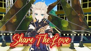 【MMDGenshin Impact】Share The Love - THE Sharehappi from J Soul Brothers【Albido】 720p