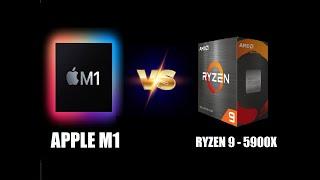 Apple m1 vs ryzen 9 5900x - Which is better Apple or AMD - Ryzen 9 5900x vs Apple m1