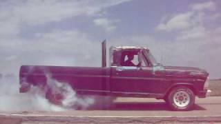 69 ford f250 burn out