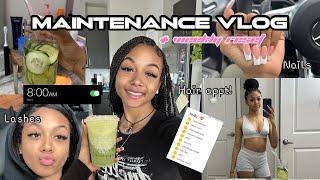 WEEK IN MY LIFE  come with me to my appointments *maintenance vlog + self-care routine*  lexivee
