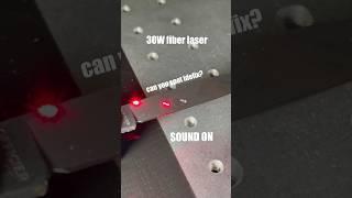 Most Precise 30W Fiber Laser Custom Engraving