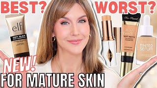 4 Best & Worst NEW Foundations for Mature Skin  Foundation Roundup 2024