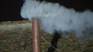 New Pope Selected White Smoke Pours from Sistine Chapel Bells Ring in Vatican City - VIDEO