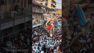 Mumbaikars’s favourite festival️  Ganpati Aagman 2023 #shortvideo #youtubeshorts
