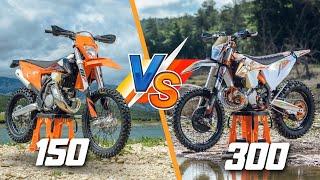 Choosing the Perfect Enduro Bike 150cc vs 250cc vs 300cc Comparison