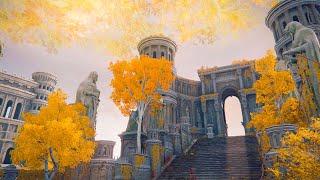 Elden Ring - Divine Bridge Ambiance ambient music falling leaves daynight cycle