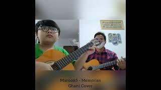 Cover Memories - Maroon5 by Ghani The Guitarist