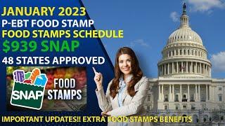 EBT FOOD STMAPS UPDATESNEW $1208 EBT PAYMENTS IN JANUARY 48 STATES Approved SNAP EA 2023