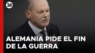 ️ Alemania pide EL FIN DE LA GUERRA y ADVIERTE a Rusia