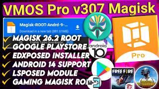 HOt VMOS Pro Magisk Rooted ROM 2024 Android 14 Support - vmos v307