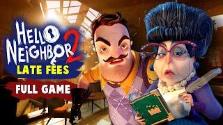 Kütüphanedeki Tüm Gizemleri Çözdük Hello Neighbor 2 Late Fees Full Gameplay