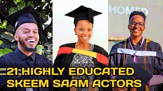 21 Skeem Saam Actors Qualifications & Where They Studied Number 13 Has Distinctions