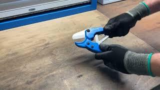 PVC pipe cutter I Unior Hand Tools