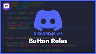 Simple Button Roles - Discord.JS v13