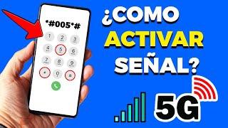 como activar señal 5G en cualquier teléfono 2024  Activar 5G en Android