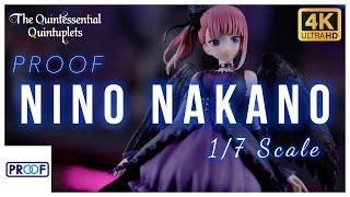 PROOF Quintessential Quintuplets Nino Nakano Fallen Angel 17 Scale Anime Figure Unboxing Review