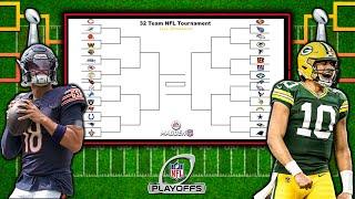 I Put All 32 NFL Teams Into a Playoff Bracket on Madden 25 Live Simulation