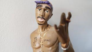 2pac statue figurine mould from 2001 official Tupac figure.