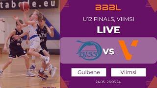 Gulbene 2012 vs KK Viimsi 2012  BBBL Boys U12 Final Stage  Group Phase