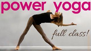 Full Power Yoga Class  Total Body Power Yoga Flow