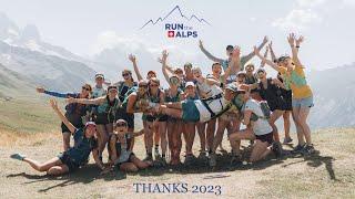 2023 Season Thanks from Run the Alps