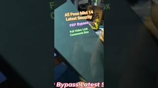 All Poco FRP Bypass Miui 14 Latest Security 2024#pocom6pro5g #allpoco #frpbypass