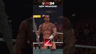 All New Weapons added to WWE 2K24