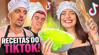 FIZEMOS AS RECEITAS MAIS GOSTOSAS DO TIK TOK