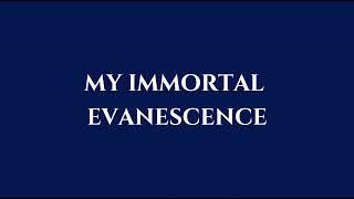 Транскрипция на русском. My immortal - Evanescence.