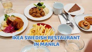 Ikea Philippines Swedish Restaurant Menu with Prices