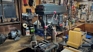 How To Setup a Drill Press - Terminology - Craftsman 15 Floor Model