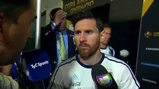 Lionel Messi Announces He Is Retiring From International Football  English Subtitles