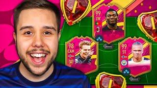 99 Rafael Leao 98 Odegaard & 99 Haaland  FUT Champs - FIFA 23 Ultimate Team