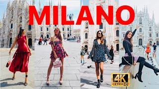 DUOMO di MILANO Italy  4K Walking Tour  Milan Full City Tour  #milan