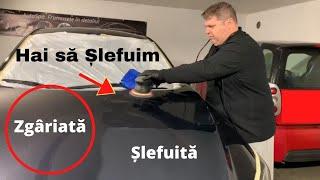 Șlefuire Umedă Vopsea Auto  Eliminare Zgârieturi Adânci