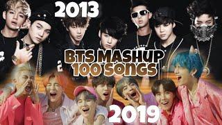 BTS 방탄소년단 100 SONGS MASHUP  Bangtan Mashups