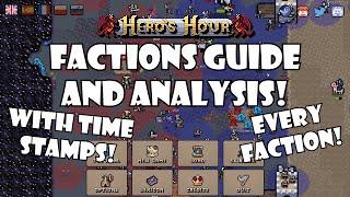 All Factions Overview and Analysis  Heros Hour