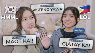 Koreana Learns Bisaya Bisaya 101 with Curse Words