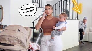 Leaving The Baby Home Alone Prank On Wife ** HILARIOUS **