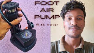 Mini Foot Air Pump for bikes and cars 